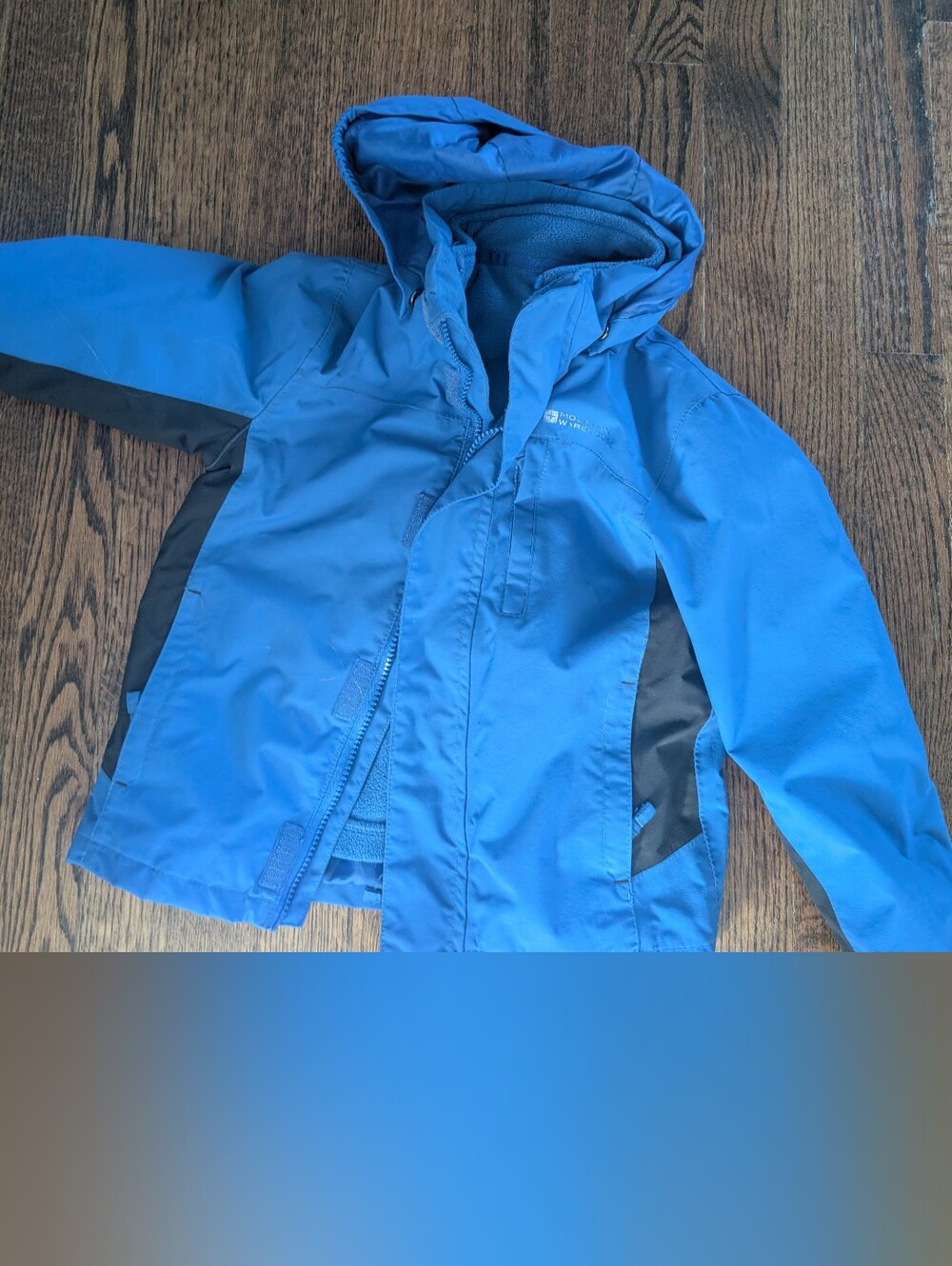 COPY Blue Jacket And Fleece 2 In 1
